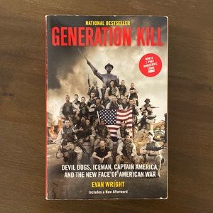 Generation Kill by Evan Wright (paperback) Includes a New Afterword